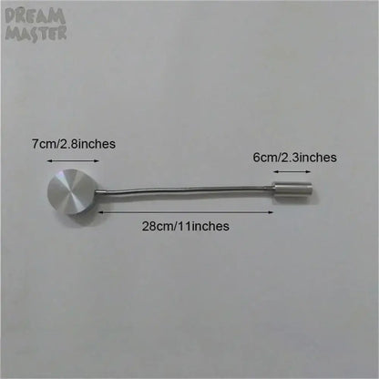Modern silver flexible led wall lamp bedroom reading sconce