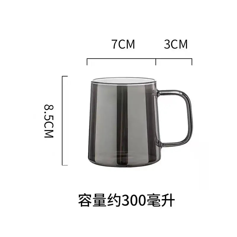 Modern silver glass water pitcher kitchen juice jug with lid