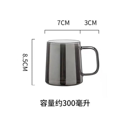 Modern silver glass water pitcher kitchen juice jug with lid