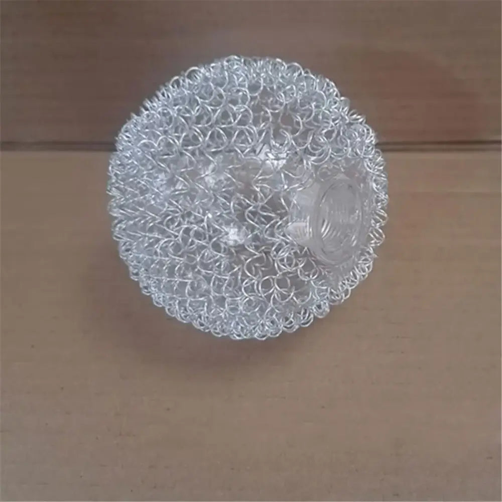 Modern silver mesh glass lampshade living room light cover