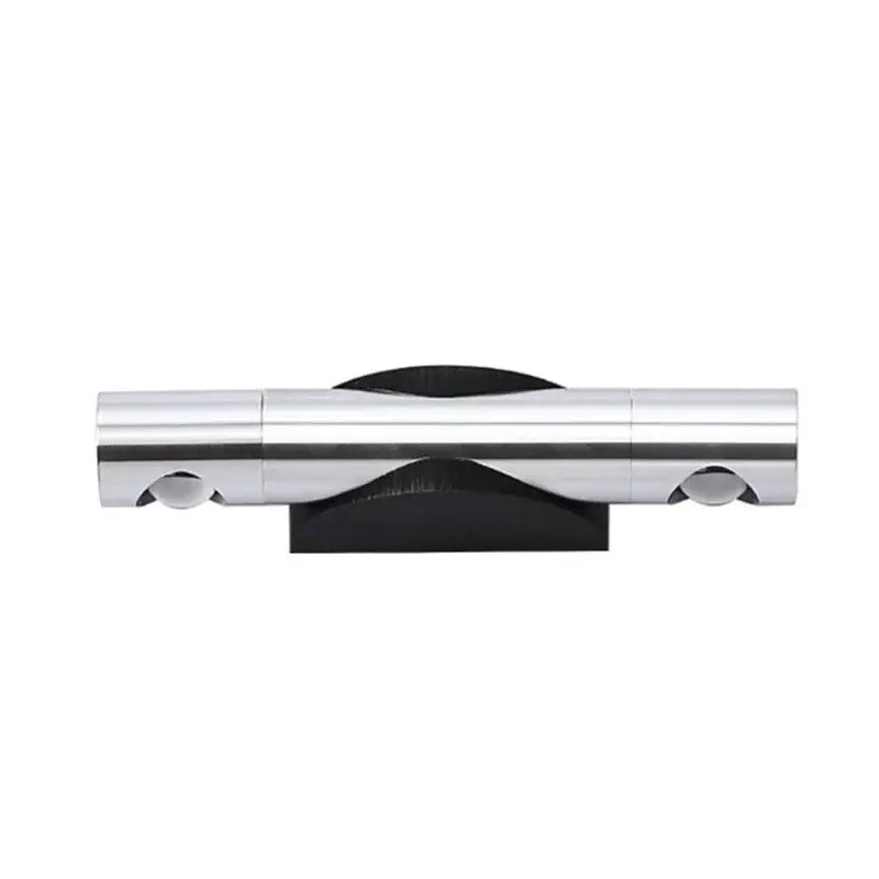 Modern silver rotatable wall lamp bedroom dual adjustable spotlights