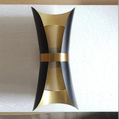 DecorBites™ Modern Simple Wall Lamp Lights Scone for Bedroom Bathroom Black Gold