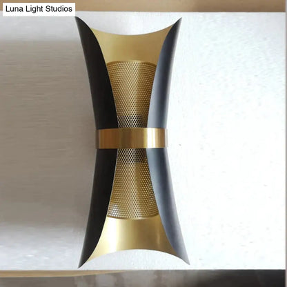 DecorBites™ Modern Simple Wall Lamp Lights Scone for Bedroom Bathroom Black Gold