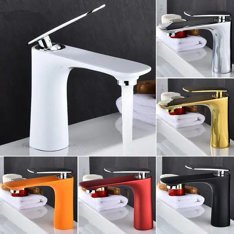 Modern single handle basin faucet bathroom sink mixer tap