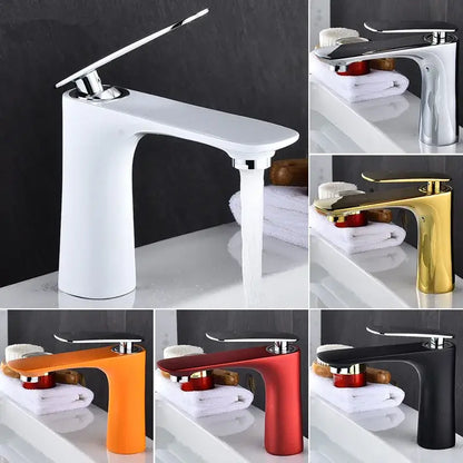 Modern single handle basin faucet bathroom sink mixer tap