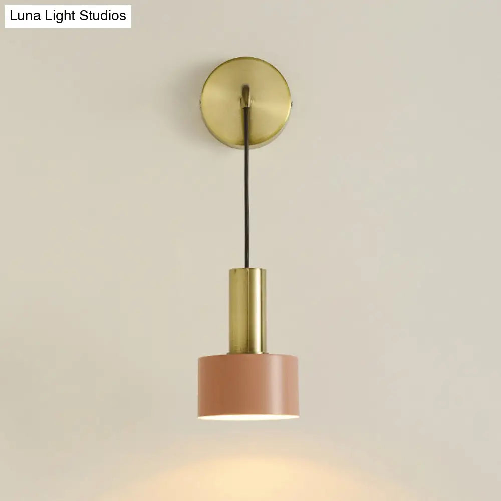 DecorBites™ Modern Small Wall Mounted Metallic Bedside Reading Light