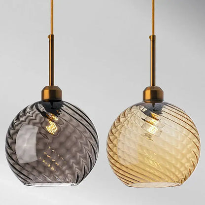 Modern smoked glass chandelier pendant lights set of 4 for kitchen