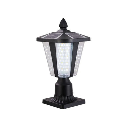 Modern Solar LED Lights with Adjustable Brightness for Pillars