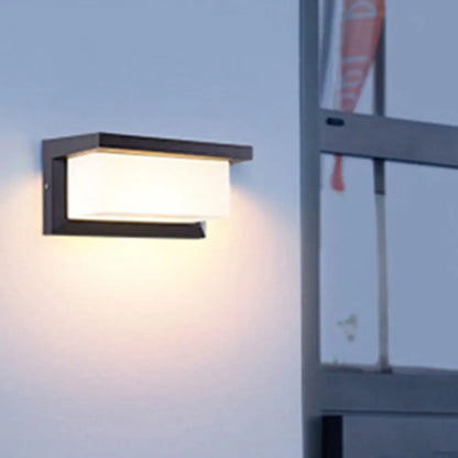DecorBites™ Modern Sound-Activated LED Wall Sconce in Black