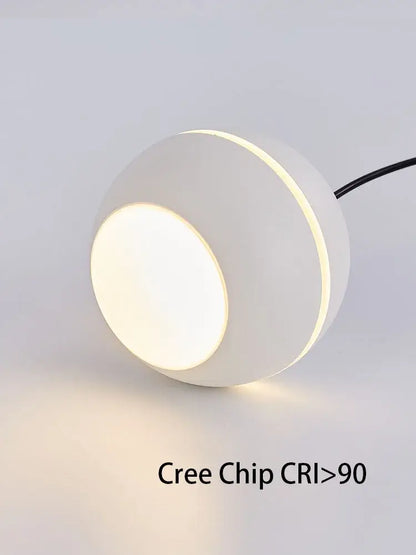 Modern spherical gold led pendant lamp dining room light