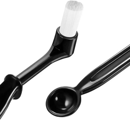 Modern stainless steel espresso machine cleaning kit kitchen accessory