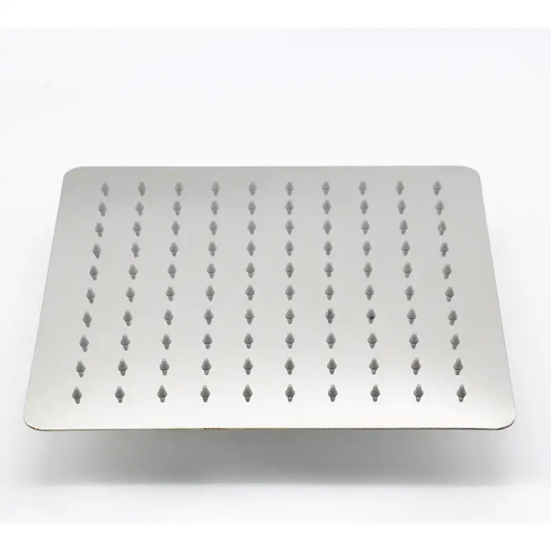 Modern stainless steel square ceiling rain shower head bathroom accessory