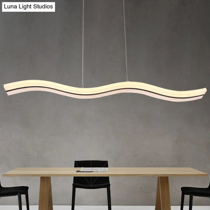 DecorBites™ Modern Style LED Island Pendant Light with Acrylic Shade