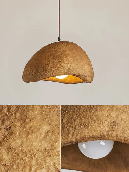 Modern textured cream cloud chandelier dining room pendant light