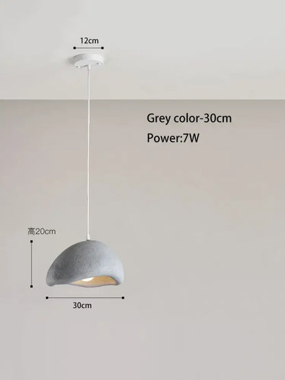 Modern textured cream cloud chandelier dining room pendant light