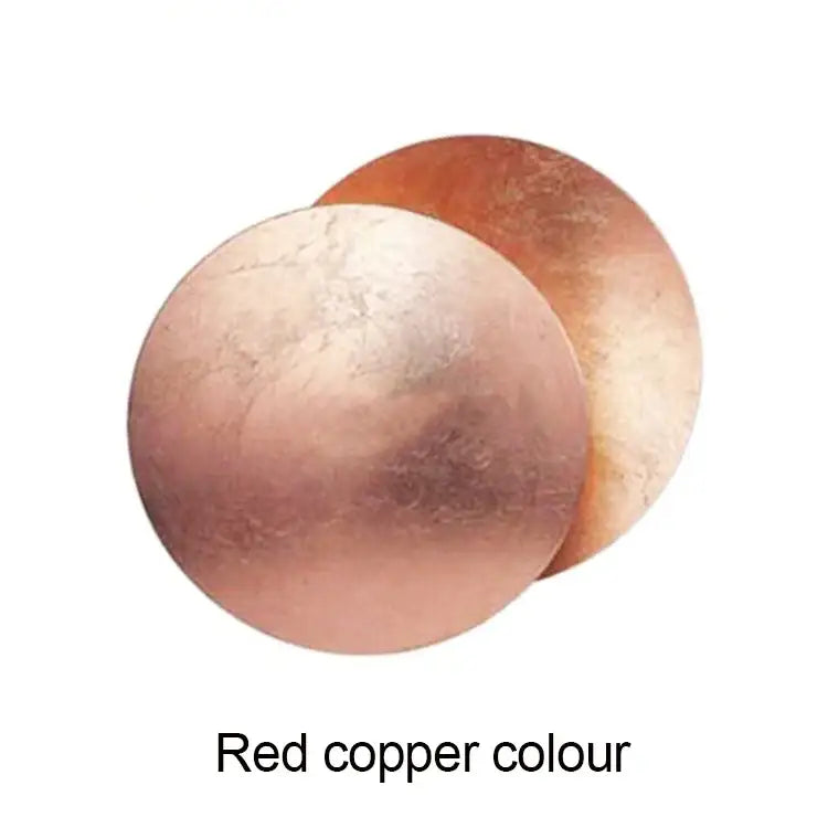 Modern textured eclipse round wall lamp for bedroom moon sconce