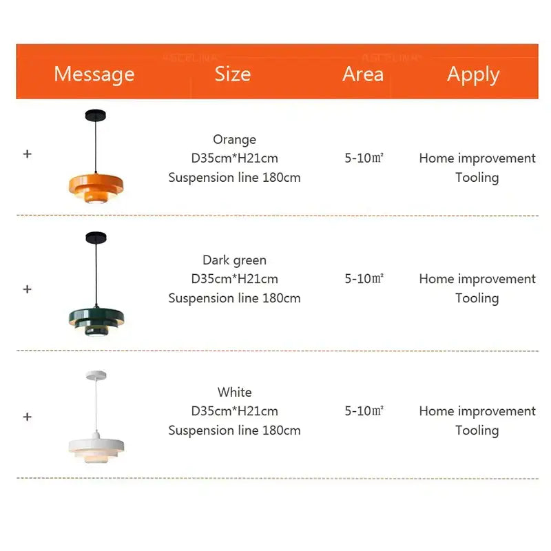 Modern tiered black & dark green pendant light for dining room