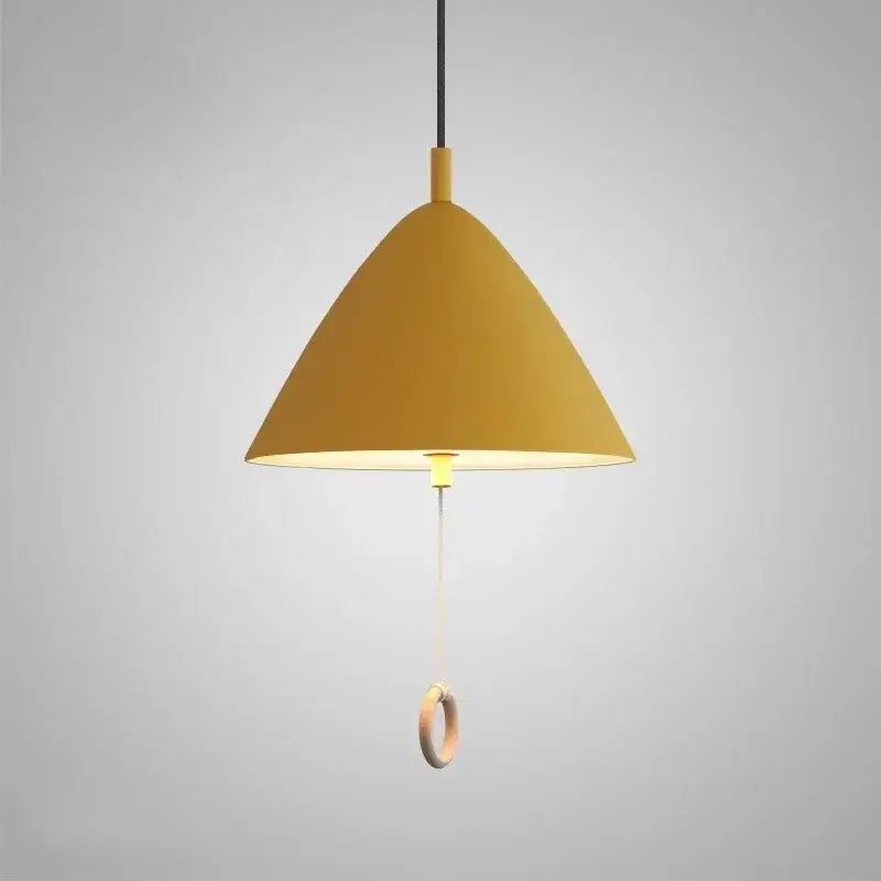Modern trio color designer pendant light dining room pull switch