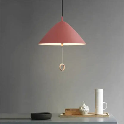 Modern trio color designer pendant light dining room pull switch