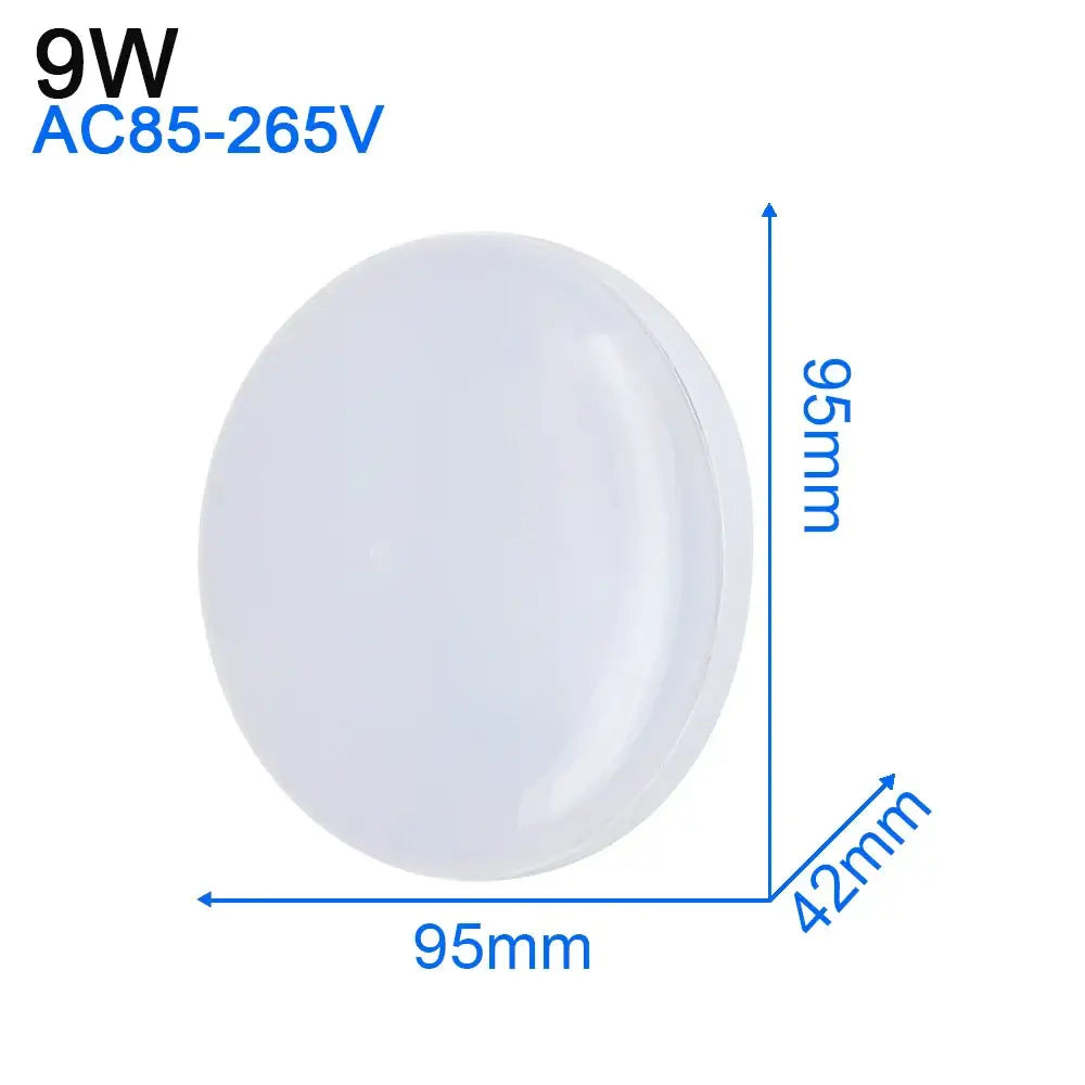Modern ultra thin white led ceiling light for living room