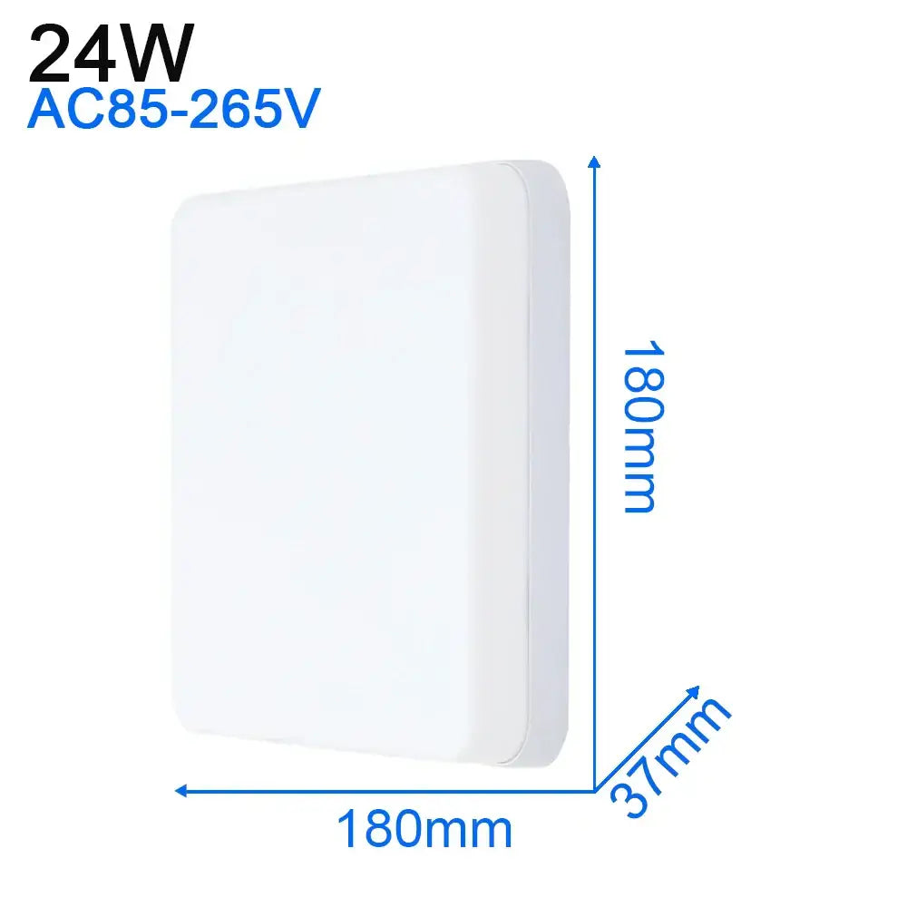Modern ultra thin white led ceiling light for living room