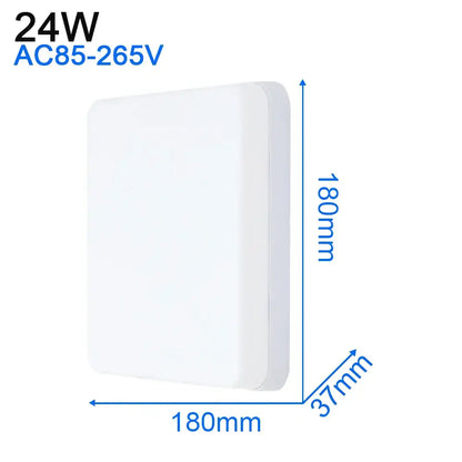 Modern ultra thin white led ceiling light for living room