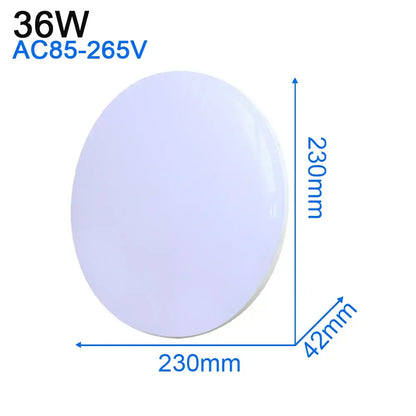Modern ultra thin white led ceiling light for living room