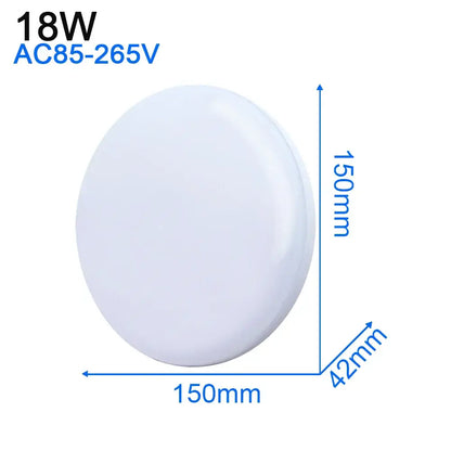 Modern ultra thin white led ceiling light for living room