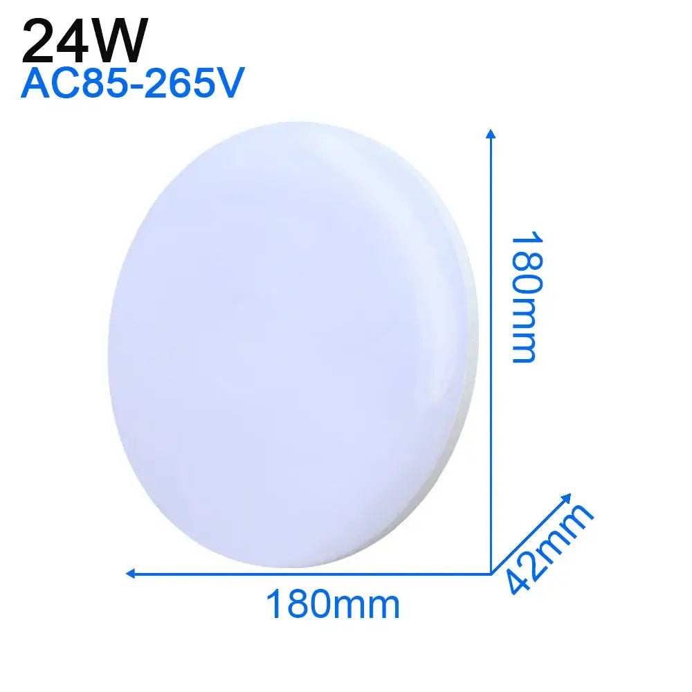 Modern ultra thin white led ceiling light for living room