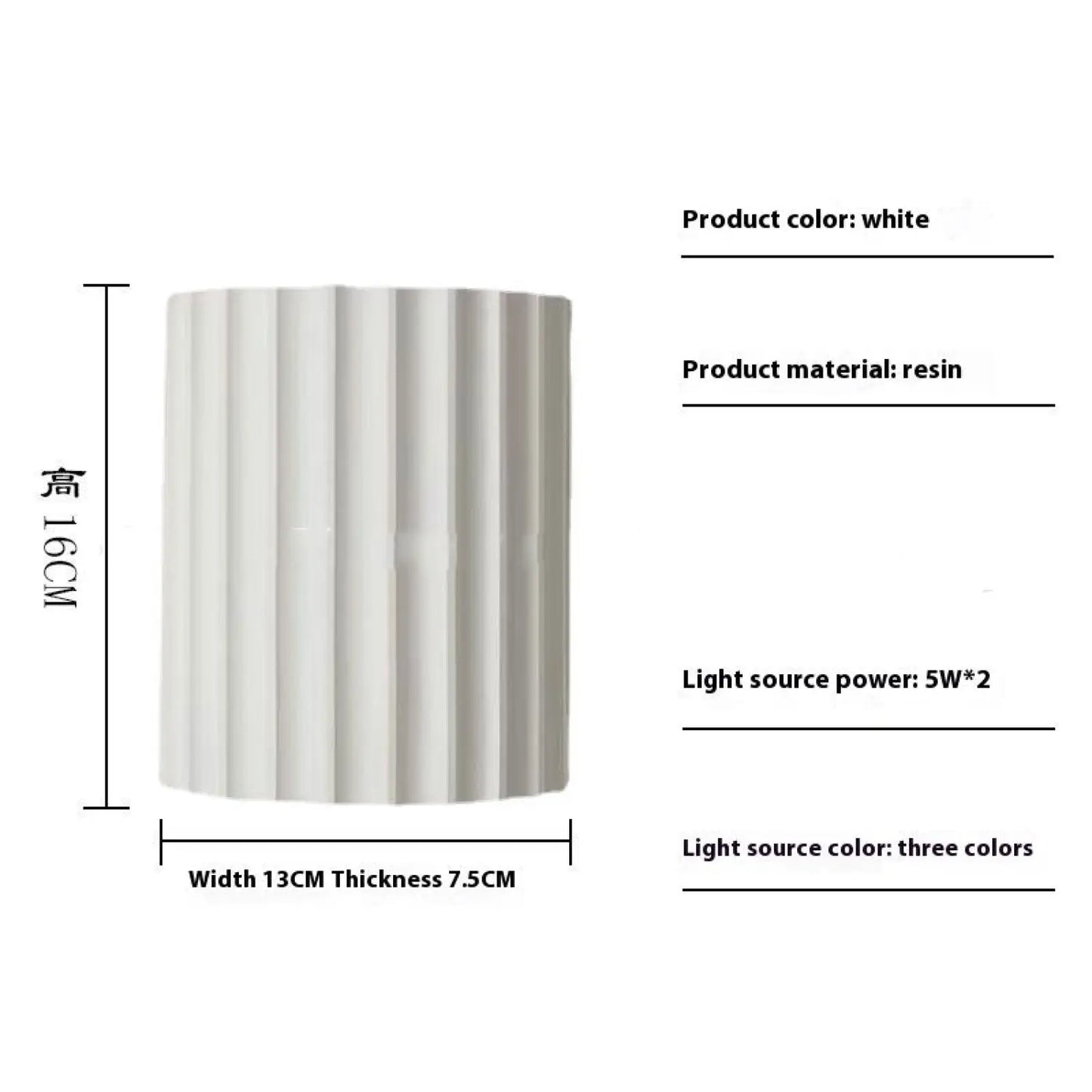 Modern Wall Sconce Light for Bedroom and Living Room