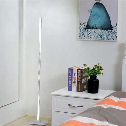 Modern warm white dimmable led floor lamp living room lighting