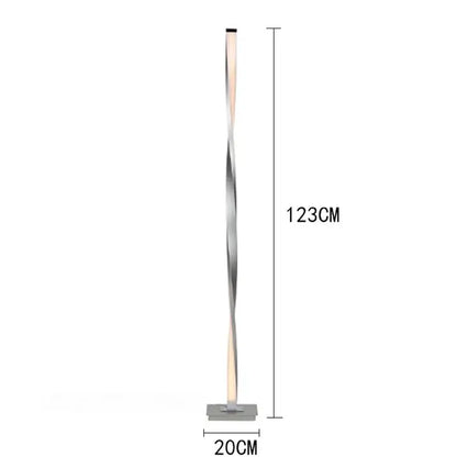 Modern warm white dimmable led floor lamp living room lighting