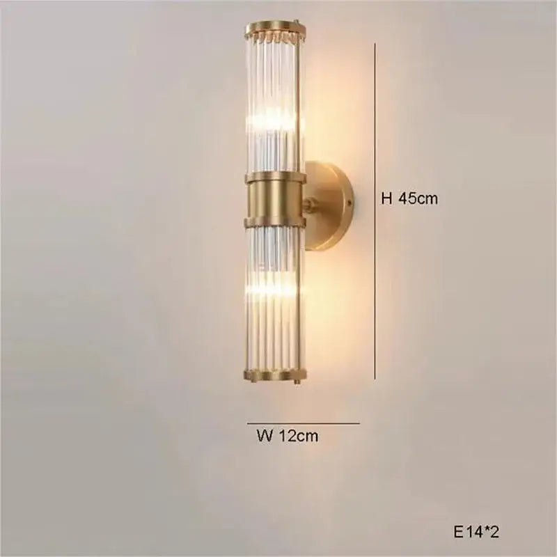Modern wave golden chandelier living room led light