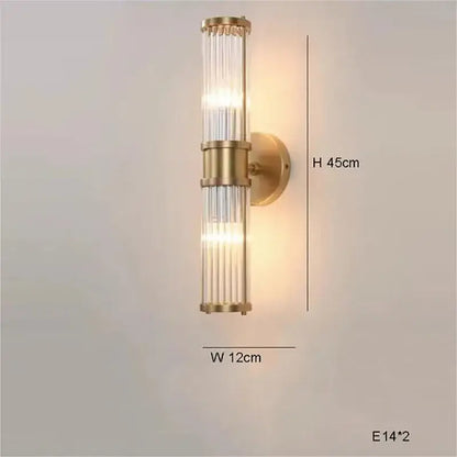 Modern wave golden chandelier living room led light