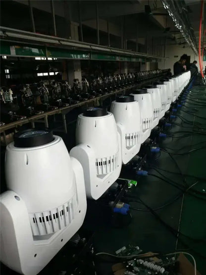 Modern white 150w gobo led moving head stage lights event space