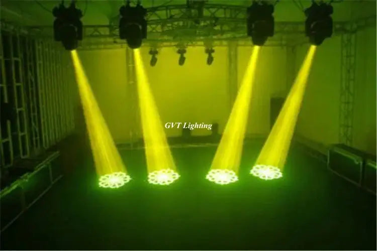 Modern white 150w gobo led moving head stage lights event space