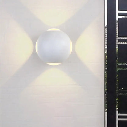 Modern white 4 light dome wall sconce bedroom 110v-120v lamp