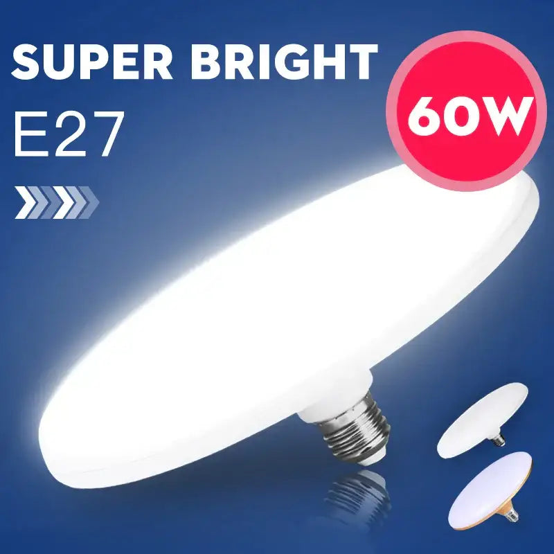Modern white 60w led ceiling lamp living room super bright bulb