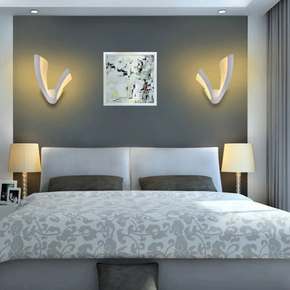 Modern white acrylic cloud led table lamp for bedroom