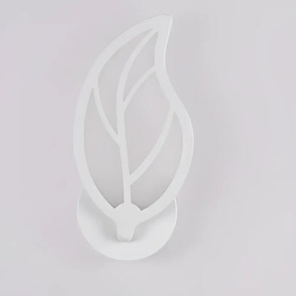 Modern white acrylic led wall sconce – childrens bedroom decor