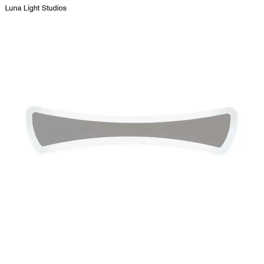 Modern white acrylic wall sconce lighting bathroom led mirror lamp