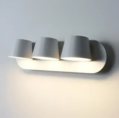 Modern white adjustable led wall lamps for bedroom and living room