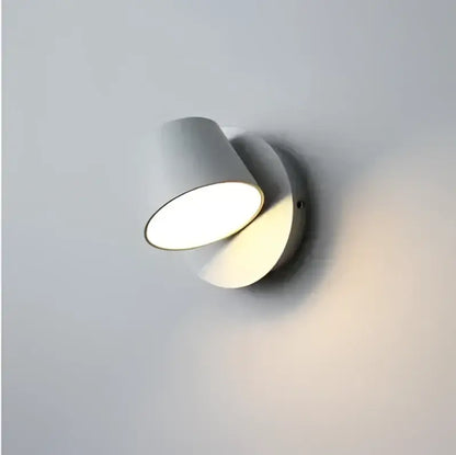 Modern white adjustable led wall lamps for bedroom and living room