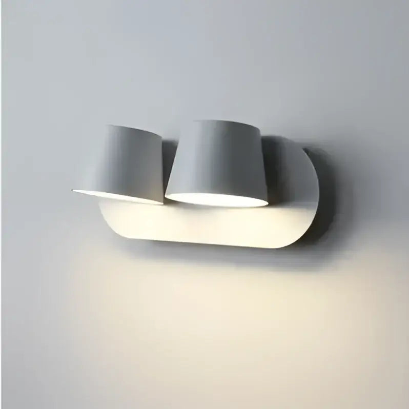 Modern white adjustable led wall lamps for bedroom and living room