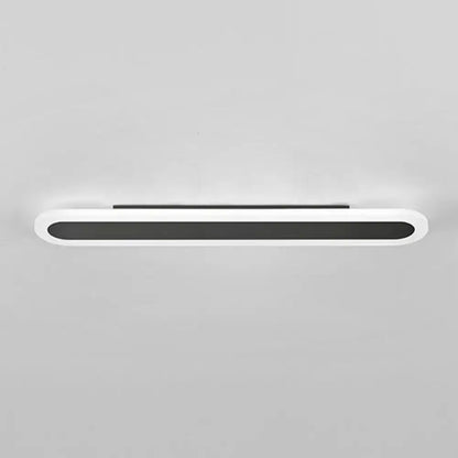 Modern white and black acrylic bar wall lamp corridor light 110v 240v