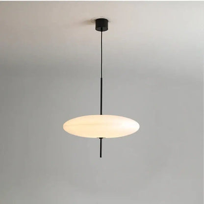 Modern white and black acrylic pendant light kitchen decor