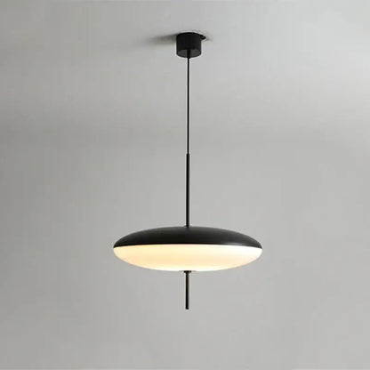 Modern white and black acrylic pendant light kitchen decor