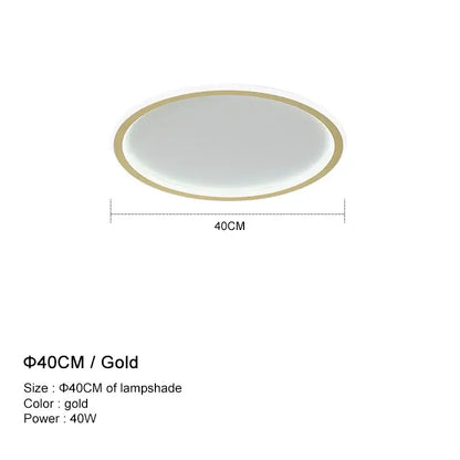 Modern white and black dimmable led ceiling light for living room