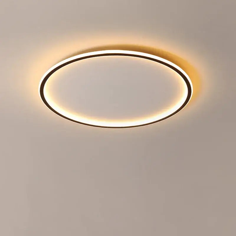 Modern white and black dimmable led ceiling light for living room