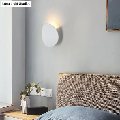 Modern white and black wall sconce bedroom led spotlight